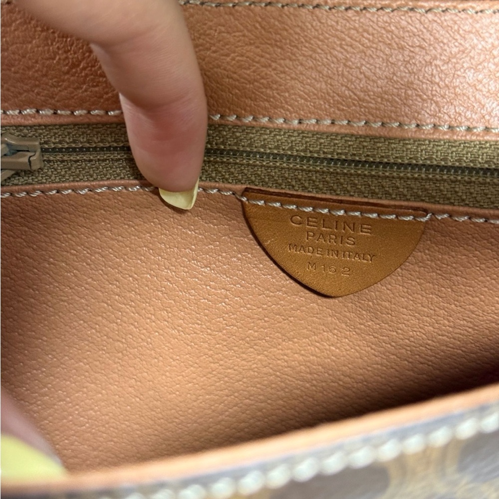 Celine Tan Leather Interior Bag - Picture 12 of 16